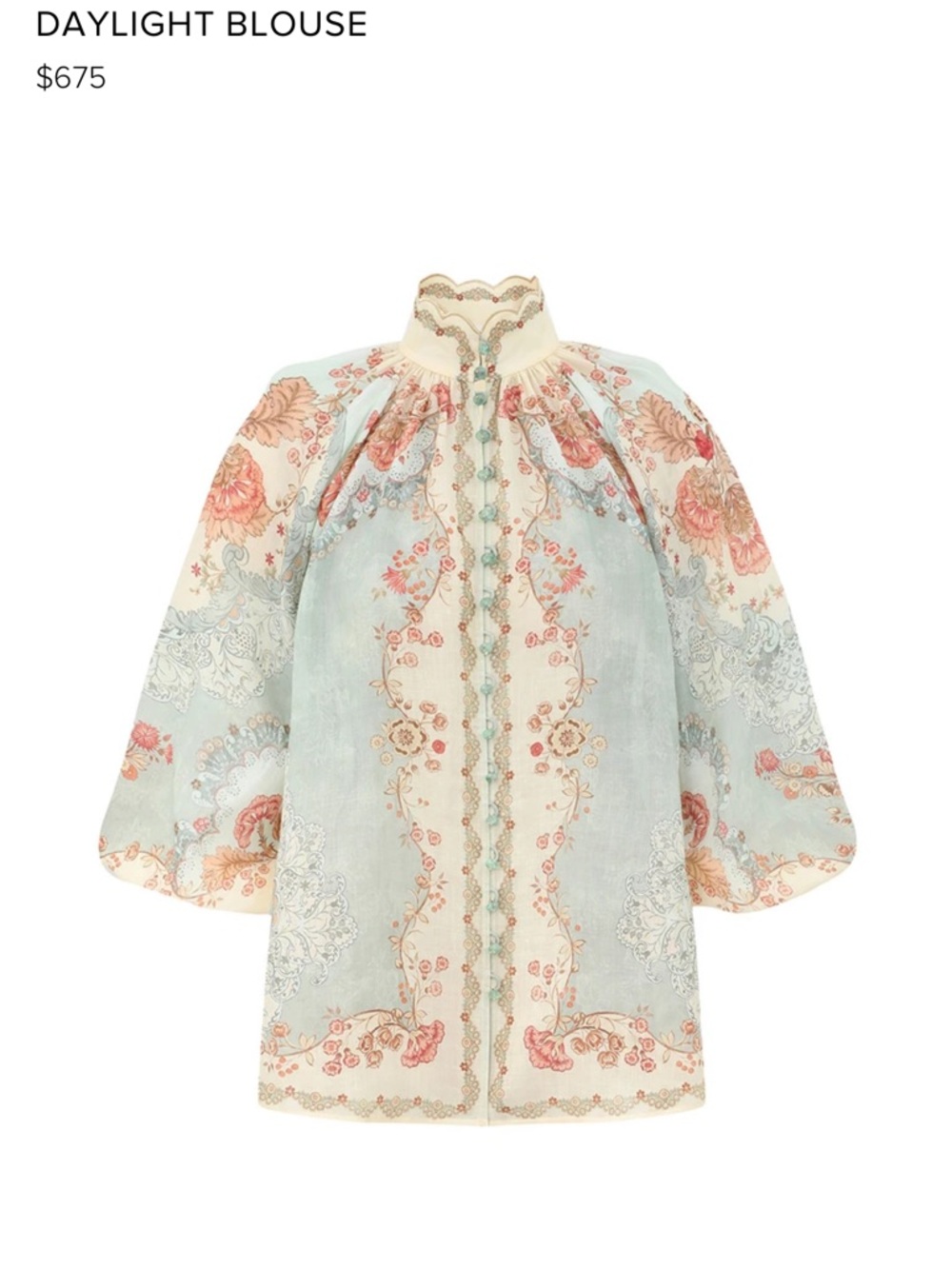 Zimmermann daylight blouse